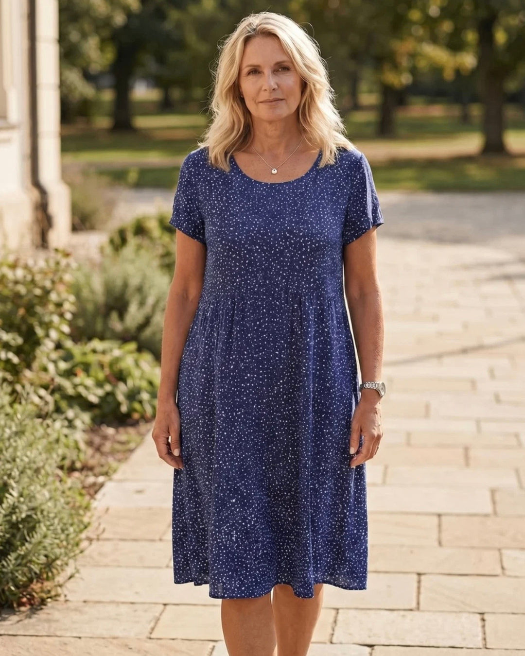 Lauren™ | Dotelle™ Midi Dress