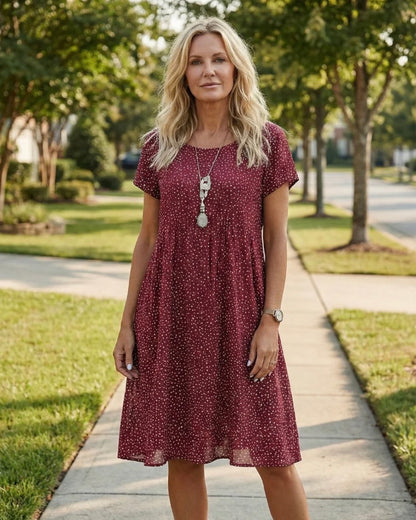 Lauren™ | Dotelle™ Midi Dress