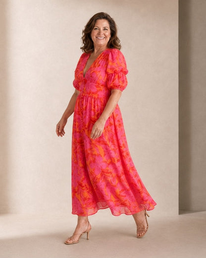 Willow™ | Summer Bloom Midi Dress™