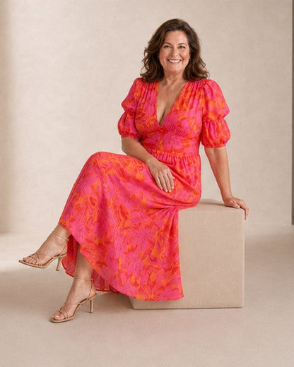 Willow™ | Summer Bloom Midi Dress™