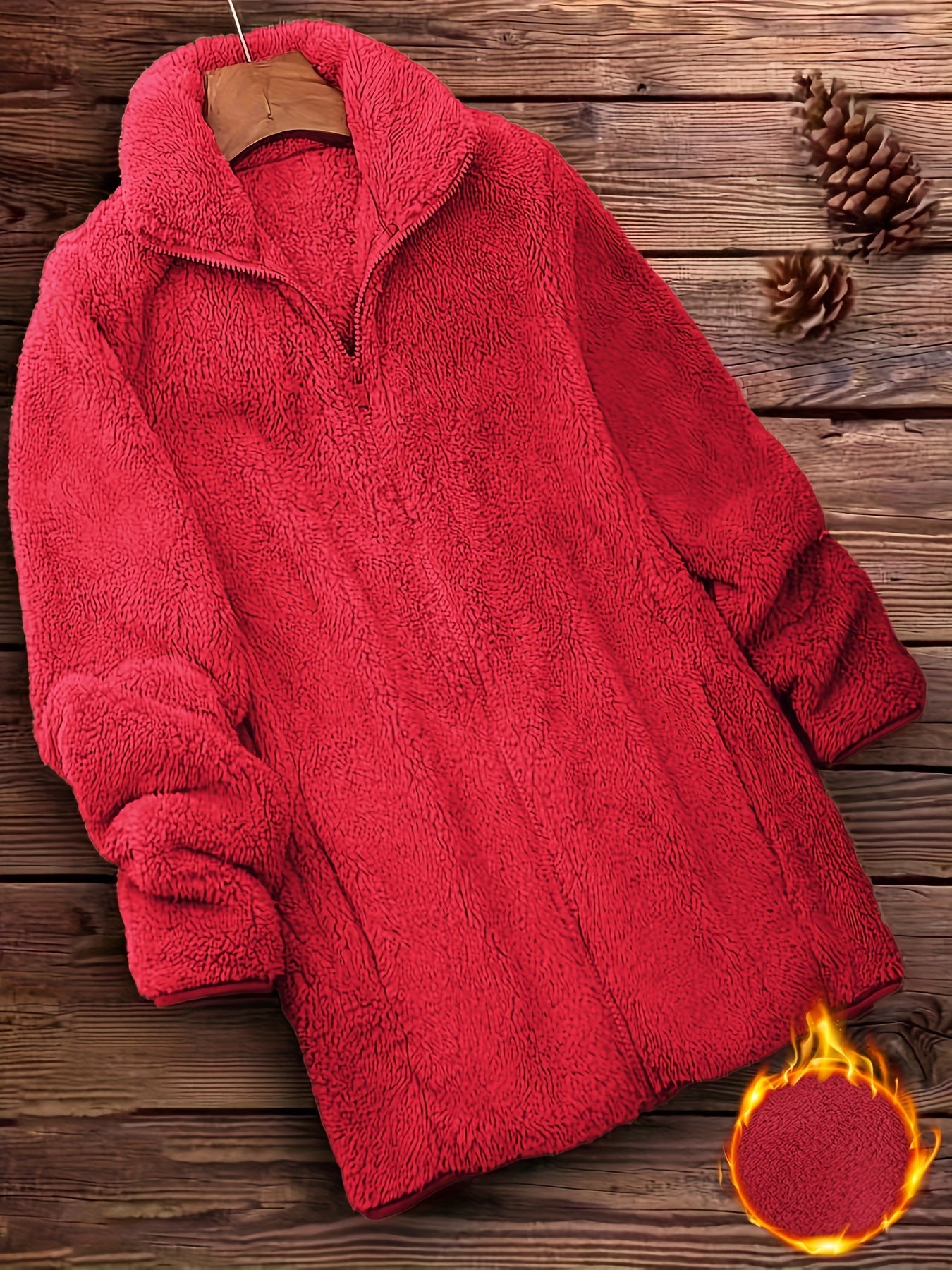 Hazel™ | CozyCloud™ Teddy Jacket