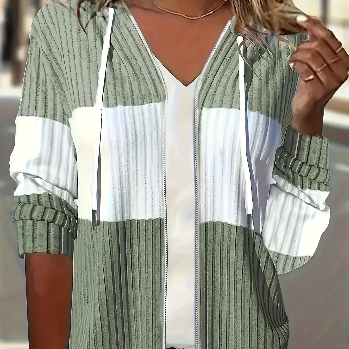 Sophia™ | UrbanEase™ Hooded Jacket