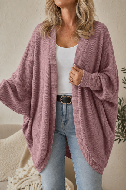 Madeline™ | Elegant Batwing Knit Cardigan